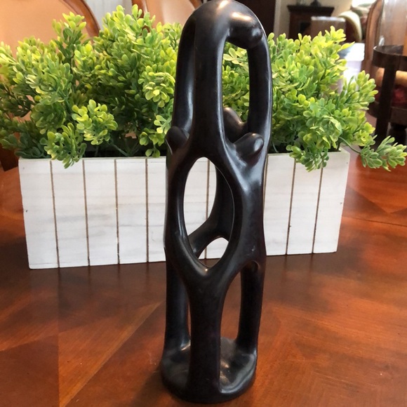 Mid Century Modern Soapstone Statue - Picture 3 of 7
